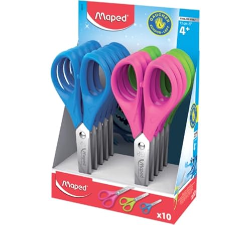 Maped 464312 Bastelschere Essentials, 10er pack Maped 464312 Bastelschere Essentials, 10er pack von Maped