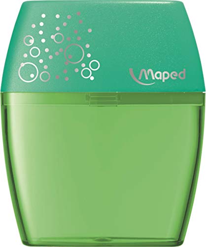 Maped 534755 5 Doppel-Spitzdose Shaker, farbig sortiert von Maped