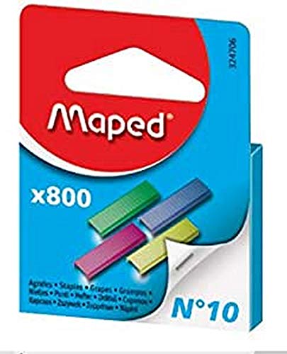 Maped AGRAFES COLOR N°10 X800 BOITE Maped AGRAFES COLOR N°10 X800 BOITE von Maped