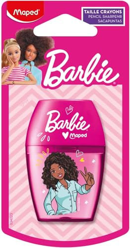 Maped - Anspitzer BARBIE SHAKER für 1 Stiftgröße inkl.Auffangdose - für dünne Stifte Ø < 8 mm Maped - Anspitzer BARBIE SHAKER für 1 Stiftgröße inkl.Auffangdose - für dünne Stifte Ø < 8 mm von Maped