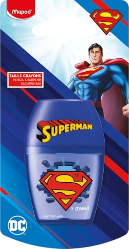 Maped - Anspitzer SUPERMAN SHAKER, 1 Stiftgröße, Auffangdose Maped - Anspitzer SUPERMAN SHAKER, 1 Stiftgröße, Auffangdose von Maped