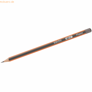 Maped Bleistift Black'Peps Classic HB dunkelgrau/orange von Maped