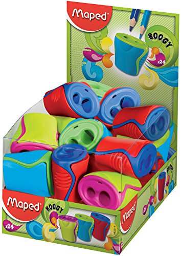 Maped Boogy 2 Öffnungen, 24 Stück, Farben sortiert 062211 Maped Boogy 2 Öffnungen, 24 Stück, Farben sortiert 062211 von Maped