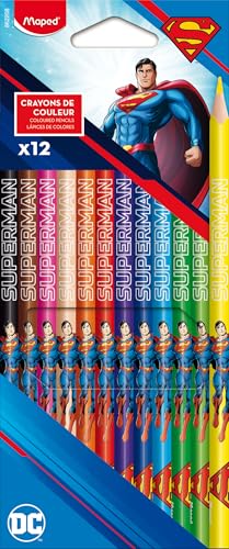 Maped - Buntstifte SUPERMAN x12 - Schachtel von Maped