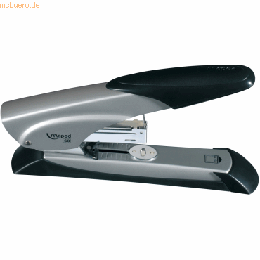 Maped Heftgerät Expert HD90 60 Blatt silber/schwarz von Maped