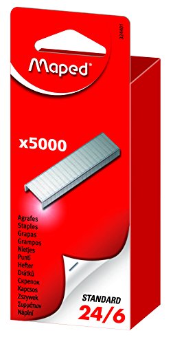 Maped Heftklammern 24/6, verzinkt, Gro packung VE = 1 Maped Heftklammern 24/6, verzinkt, Gro packung VE = 1 von Maped