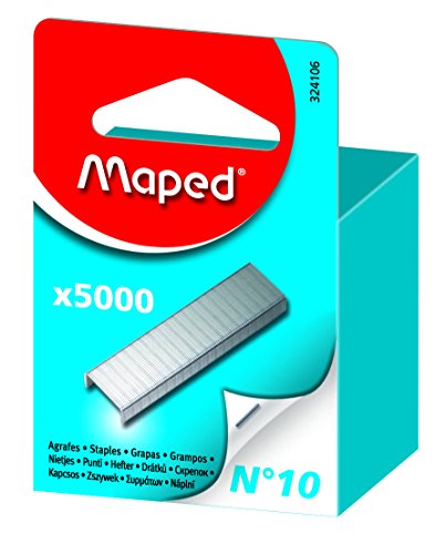 Maped Heftklammern Nr. 10, verzinkt, Gro packung VE = 1 von Maped