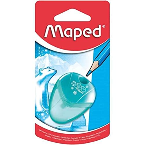 Maped Igloo Anspitzer, kompakt, mit Reserve, modern und unumgänglich, 1 Loch, Grün Maped Igloo Anspitzer, kompakt, mit Reserve, modern und unumgänglich, 1 Loch, Grün von Maped