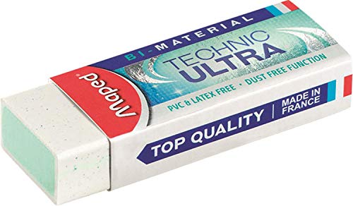 Maped KunststoffRadierer Technic Ultra, weiÃ, 20er Display Maped KunststoffRadierer Technic Ultra, weiÃ, 20er Display von Maped