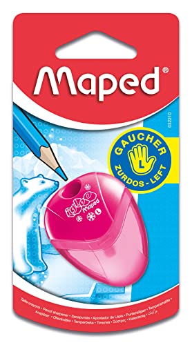 Maped Lefty 1 Loch Sharpener (Single) cb03221002, Sortiert von Maped