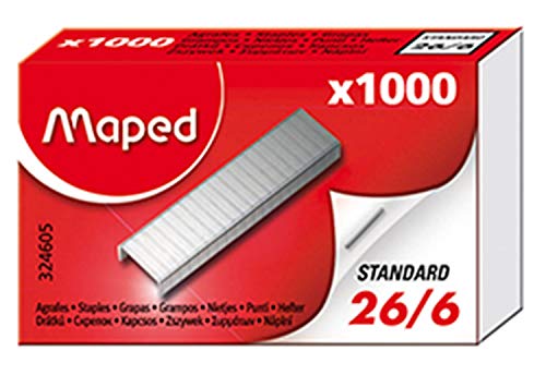 Maped 324605 Heftklammern 26/6, verzinkt, Kleinpackung Maped 324605 Heftklammern 26/6, verzinkt, Kleinpackung von Maped