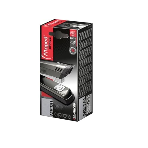 Maped M354511 - Hefter Advanced, aus Metall, bis 25 Blatt, grau-metallic Maped M354511 - Hefter Advanced, aus Metall, bis 25 Blatt, grau-metallic von Maped