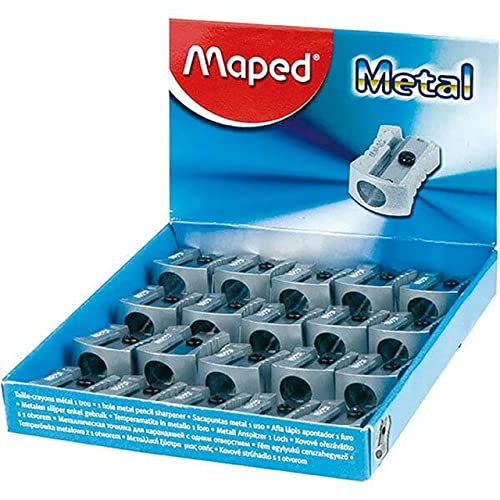 Maped M506600 - Anspitzer Classic Metall, eine Stiftgröße, 1 Stück von Maped