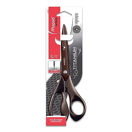 Maped M686110 - Schere Titanium, 21cm, asymmetrisch, schwarz Maped M686110 - Schere Titanium, 21cm, asymmetrisch, schwarz von Maped