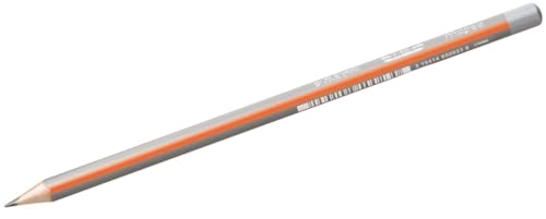 Maped M850023 Bleistift BLACK'PEPS, 2H, hellgrau/orange von Maped