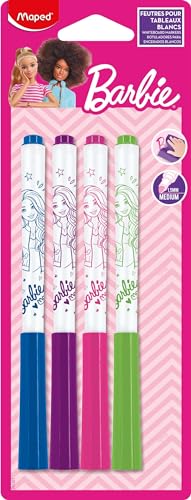 Maped Marker'Peps Fineliner, radierbar, feine Filzstifte, Barbie trocken abwischbar, Schiefer und Whiteboards, 4 Farben: Blau, Grün, Rosa und Violett Maped Marker'Peps Fineliner, radierbar, feine Filzstifte, Barbie trocken abwischbar, Schiefer und Whiteboards, 4 Farben: Blau, Grün, Rosa und Violett von Maped