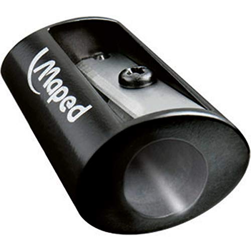 Maped Satellite Anspitzer, Metall, silberfarben/Schwarz, 32 Stück 534019 Maped Satellite Anspitzer, Metall, silberfarben/Schwarz, 32 Stück 534019 von Maped
