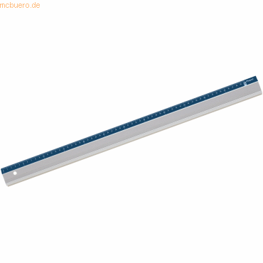 Maped Schneidelineal Linea eloxiertes Aluminium 60 cm silber/blau Blis von Maped