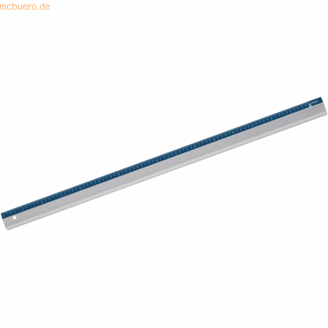 Maped Schneidelineal Linea eloxiertes Aluminium 80 cm silber/blau Blis von Maped
