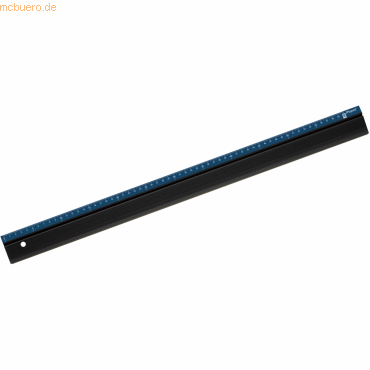 Maped Schneidelineal Profila eloxiertes Aluminium 60 cm schwarz/blau B von Maped