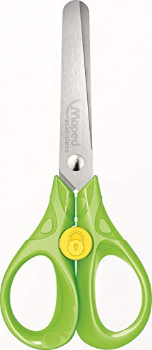 Maped Security Schere, 13 cm, Grün von Maped