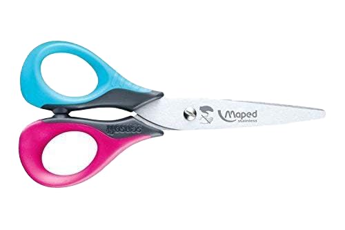 Maped Sensoft 3D Linkshänder-Schere, 13 cm, Rosa/Blau Maped Sensoft 3D Linkshänder-Schere, 13 cm, Rosa/Blau von Maped