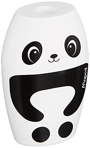 Maped Shaker 34013 Bleistiftspitzer, Panda, Schwarz und Weiß Maped Shaker 34013 Bleistiftspitzer, Panda, Schwarz und Weiß von Maped