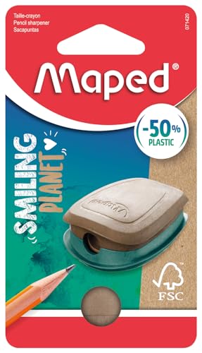 Maped Smiling Planet Bleistiftspitzer, 1 Loch Maped Smiling Planet Bleistiftspitzer, 1 Loch von Maped