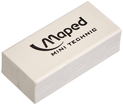 Maped Technic 300 Radiergummi Weiß, 1 Stück von Maped