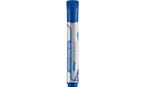 Maped – trocken abwischbare Marker, Blau, 2 mm breite Rundspitze, – für Whiteboards und nicht-poröse Oberflächen, 12 Stück von Maped