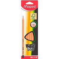 maped BLACK'PEPS Bleistifte HB naturbelassen 6 St. von Maped