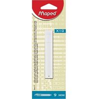 maped Cuttermesser-Klingen silber 9,0 mm, 10 St. von Maped