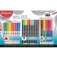 maped Mal-Zeit Malset farbsortiert, 1 Set von Maped