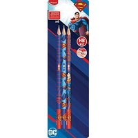 maped SUPERMAN Bleistifte HB blau mit Superman-Design, 6 St. von Maped