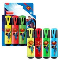maped SUPERMAN Textmarker farbsortiert, 4 St. von Maped