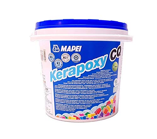 MAPEI Kerapoxy CQ Epoxidharz Fugenmörtel Fliesen Mörtel Fugen Epoxi 3 KG (Nr 132 Beige) von Mapei