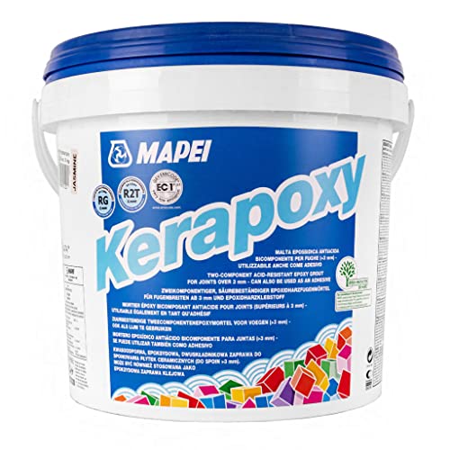 MAPEI Kerapoxy Epoxidharz Fugenmörtel für fliesen 2K 5 kg (Beige Nr 132) von Mapei