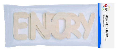 Mara by Marabu 046000023 - 3D Schrift-No Entry Mara by Marabu 046000023 - 3D Schrift-No Entry von Marabu