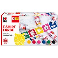 6 Marabu KiDS Stoffmalfarben farbsortiert 6 x 80,0 ml 6 Marabu KiDS Stoffmalfarben farbsortiert 6 x 80,0 ml von Marabu