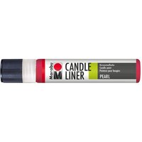 Candle Liner - Kirschrot von Rot