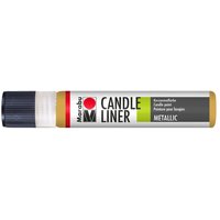 Candle Liner - Metallic-Gold von Gold