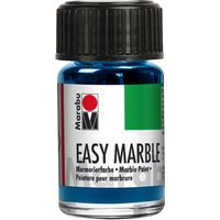 Easy Marble Marmorierfarbe, Marabu, 15 ml - Hellblau von Blau