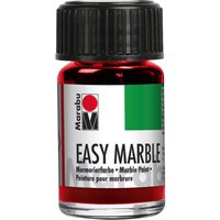 Easy Marble Marmorierfarbe, Marabu, 15 ml - Kirschrot von Rot