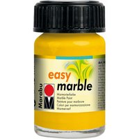 Easy Marble Marmorierfarbe, Marabu, 15 ml - Mittelgelb von Gelb