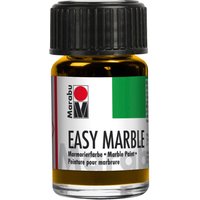 Easy Marble Marmorierfarbe, Marabu, 15 ml - Mittelgelb von Gelb