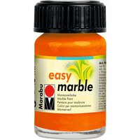 Easy Marble Marmorierfarbe, Marabu, 15 ml - Orange von Orange
