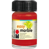 Easy Marble Marmorierfarbe, Marabu, 15 ml - Rubinrot von Rot
