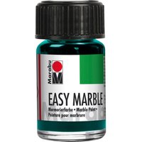 Easy Marble Marmorierfarbe, Marabu, 15 ml - Türkisblau von Blau