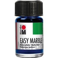 Easy Marble Marmorierfarbe, Marabu, 15 ml - Ultramarin von Blau