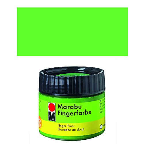 Fingerfarbe, grün 267, 100 ml von Marabu